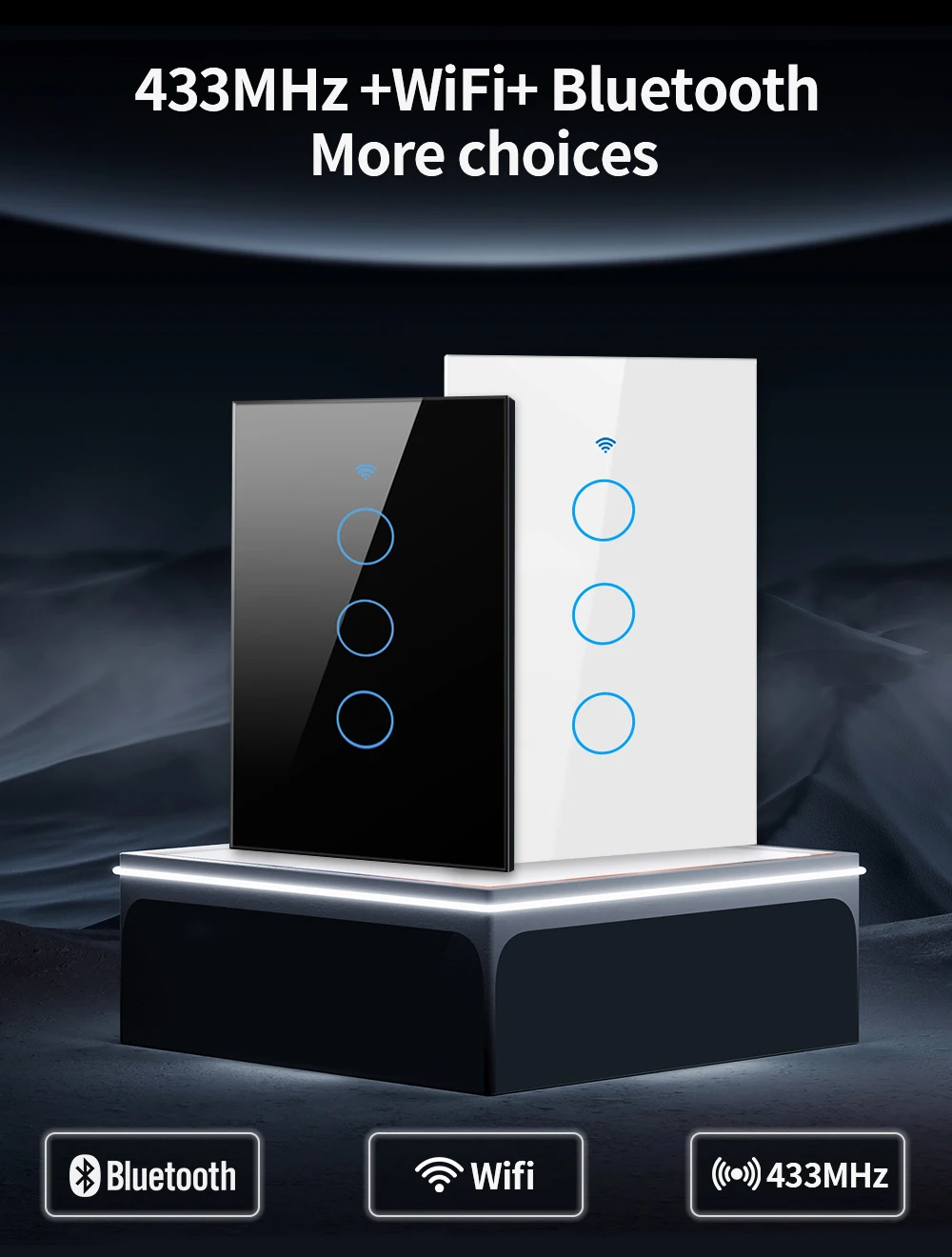 TNCE Tuya WiFi/Zigbee saklar l - Smart Home Web ulasan dan harga