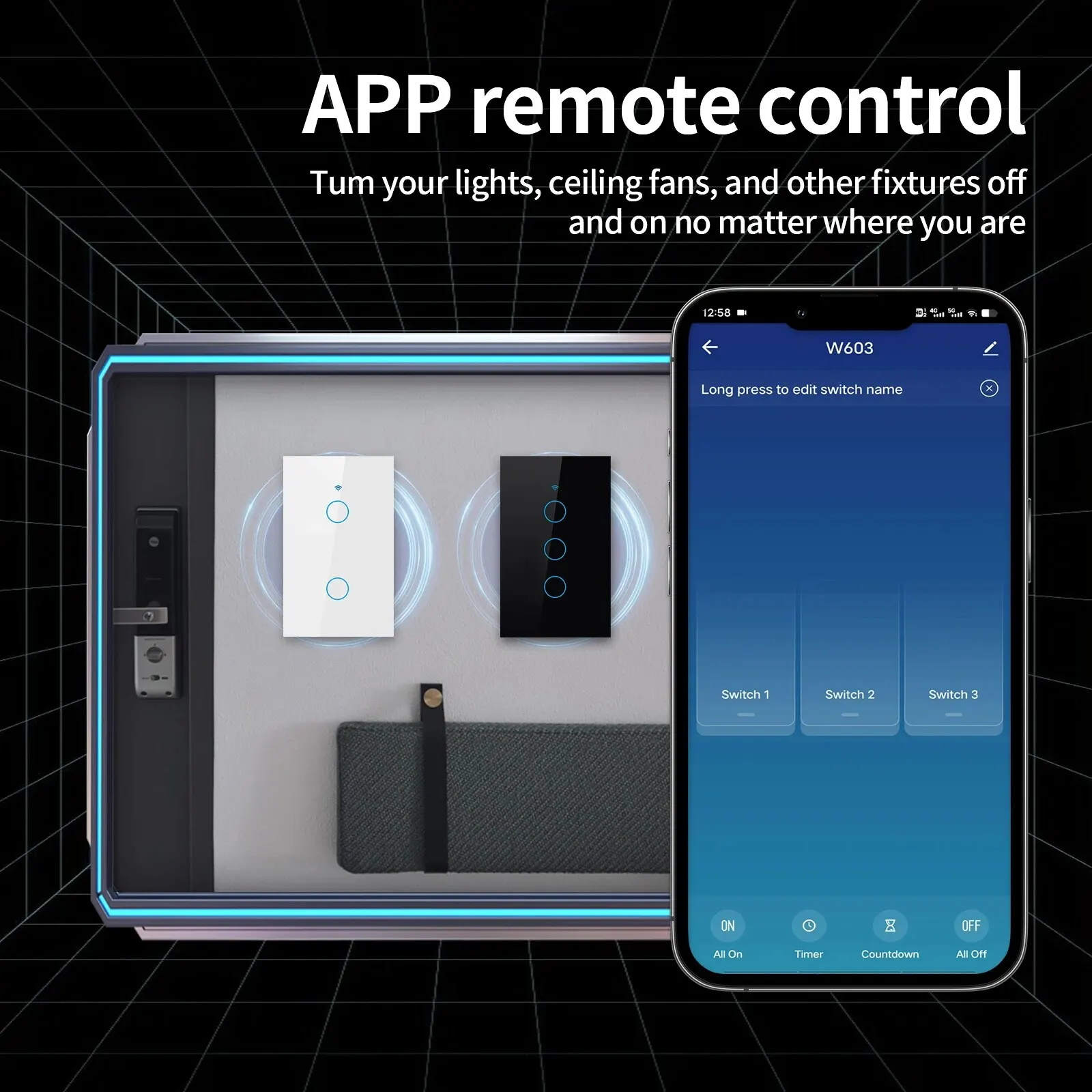 TNCE Tuya WiFi/Zigbee saklar l - Smart Home Web ulasan dan harga