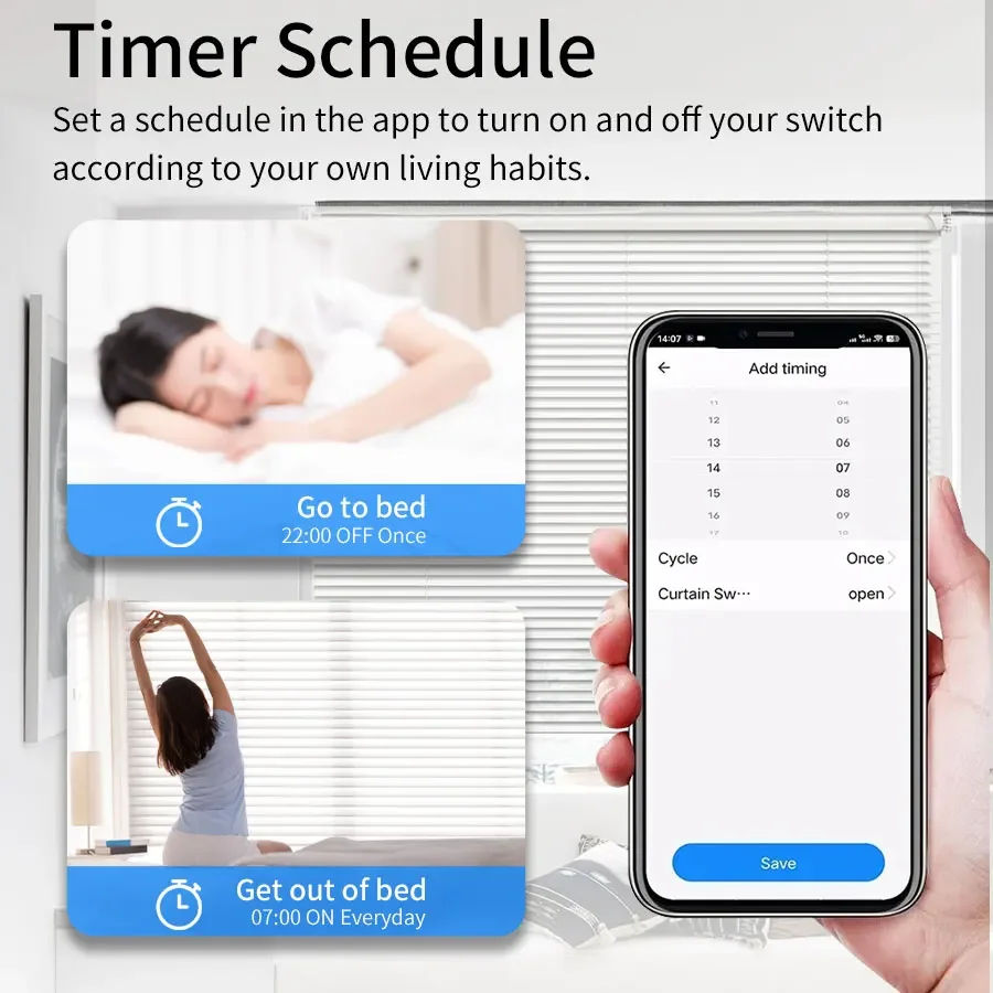 Tuya Smart ZigBee/WiFi Modul S - Smart Home Blinds ulasan dan harga