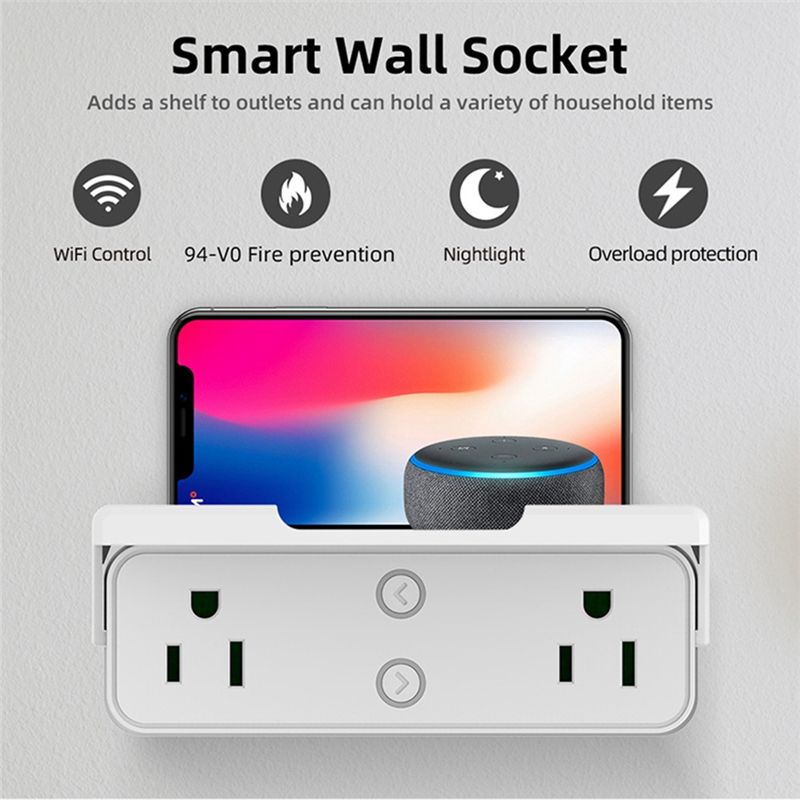 RISE- Smart Plug 10A, WiFi Out - Smart Home Wifi Hub ulasan dan harga