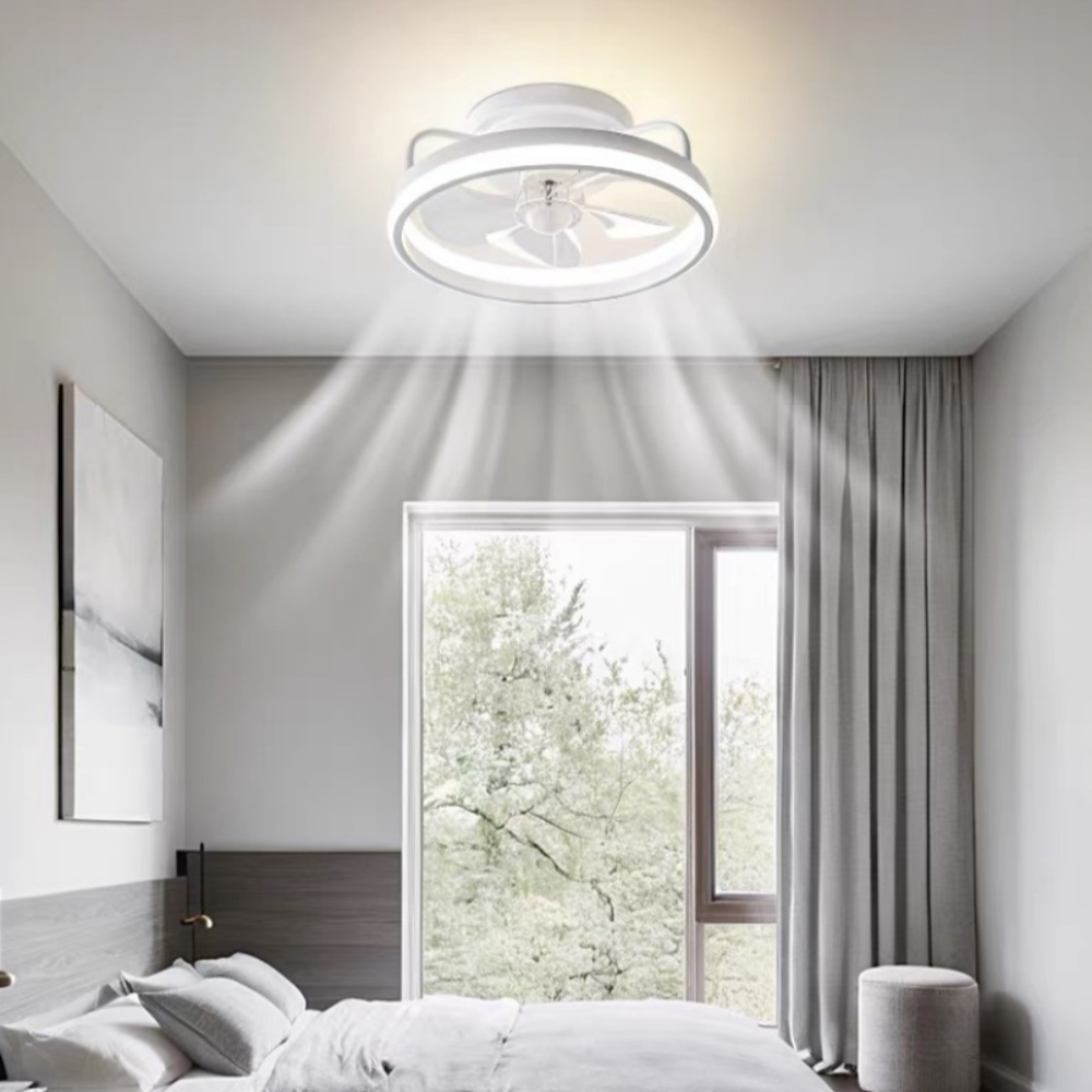 Lampu Kipas LED Modern dengan  - Smart Ceiling Fan ulasan dan harga