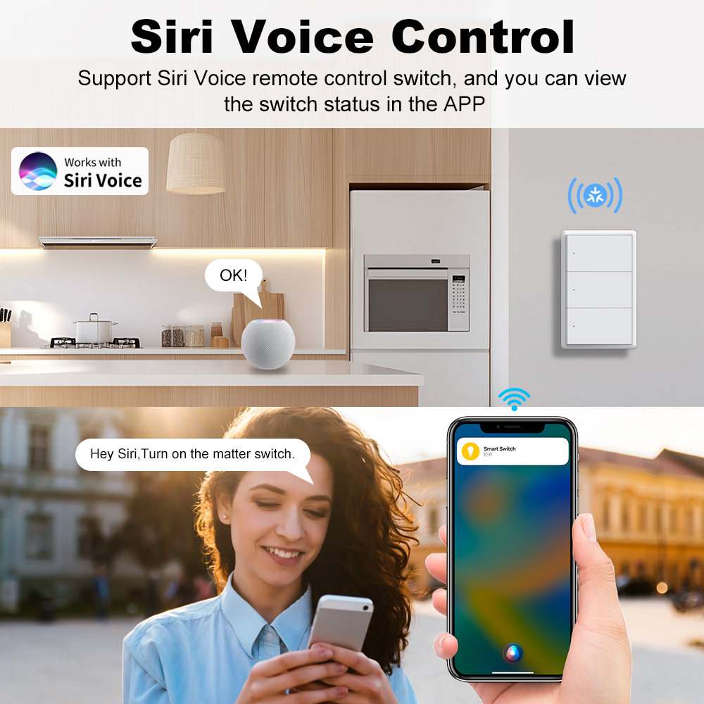 MANHOT Homekit WiFi Smart Swit - Smart Home Integration ulasan dan harga