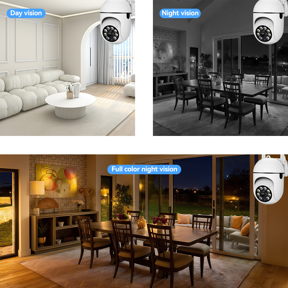 Kamera CCTV IP Wifi 8MP 2.4G d - Smart Home Windows App ulasan dan harga