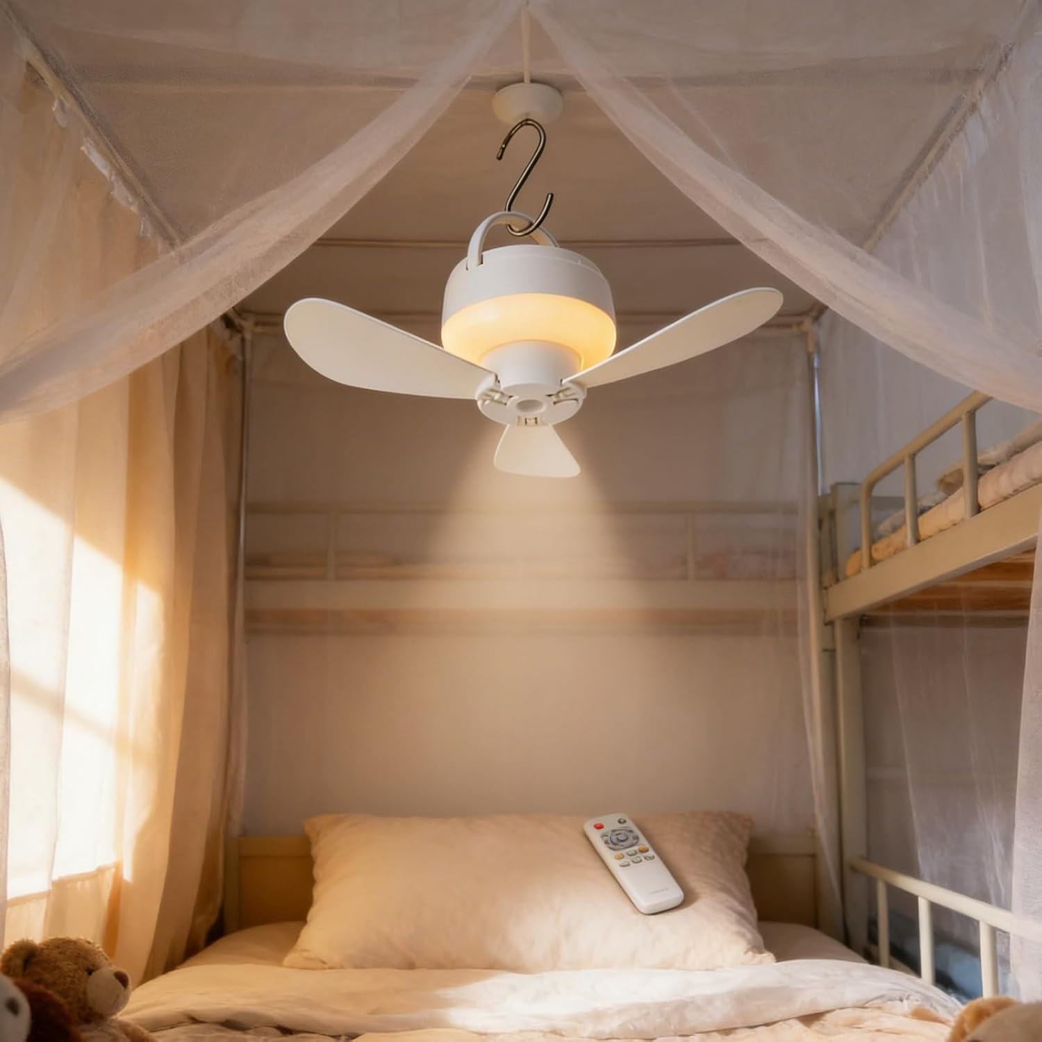 Lampu Kipas Langit-langit 5,51 - Smart Ceiling Fan ulasan dan harga