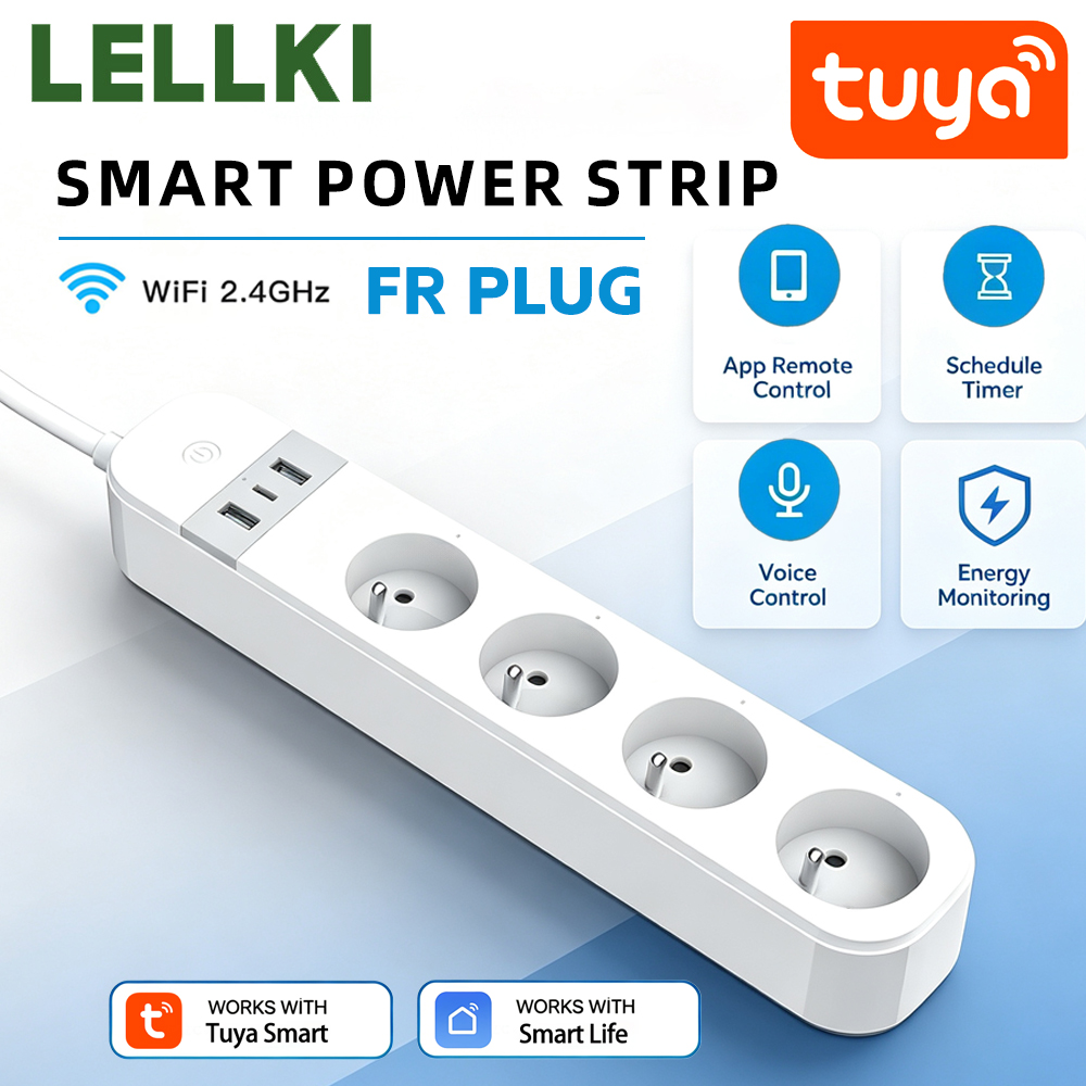 LELLKI FR WiFi Tuya Smart Powe - Smart Home Energy Monitor ulasan dan harga