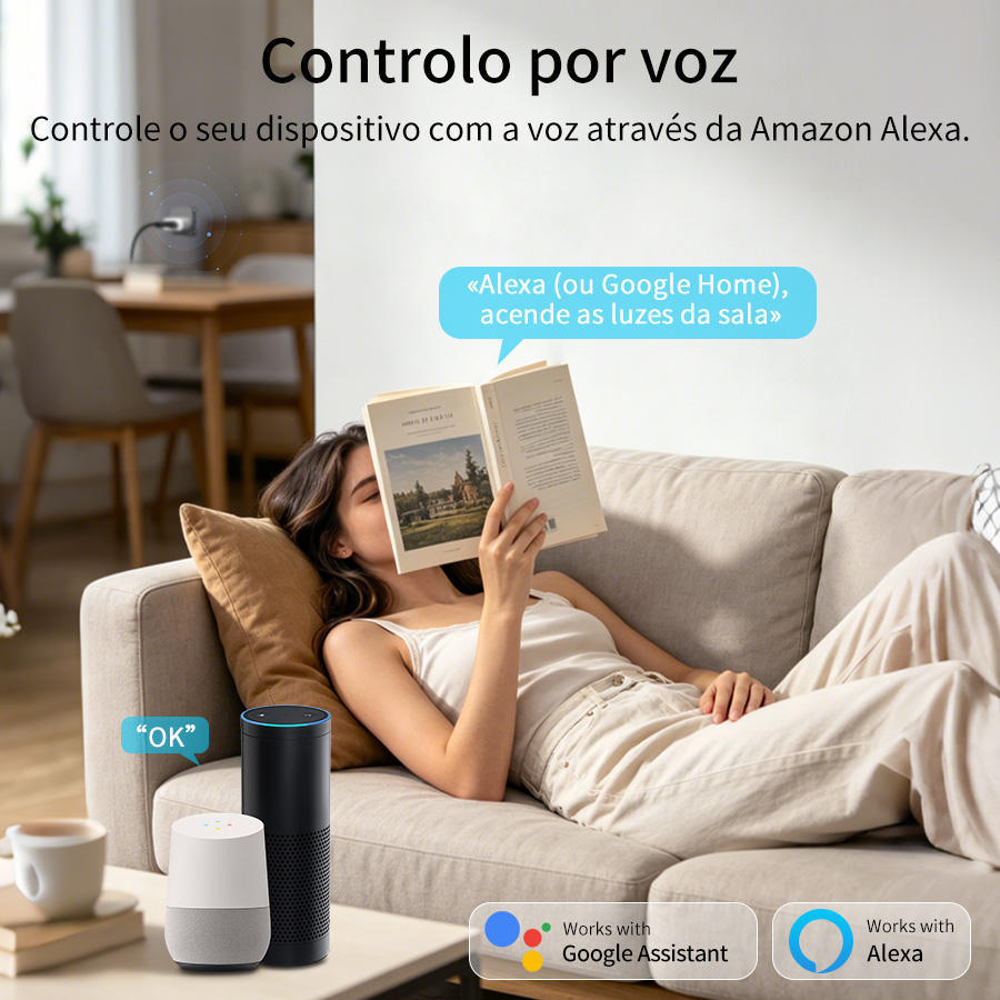 Soket Steker Pintar WiFi Tuya  - Smart Home Energy Monitor ulasan dan harga