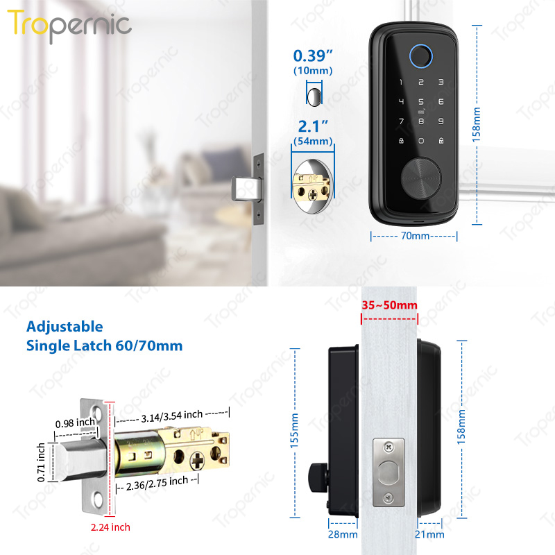 Zigbee Tuya kunci gerendel pin - Smart Home Gateway ulasan dan harga