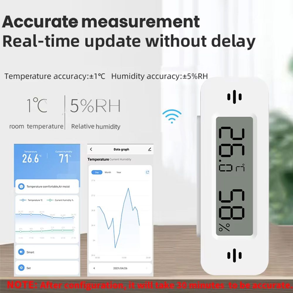 Tuya Zigbee WiFi Sensor Suhu & - Smart Home Simple ulasan dan harga